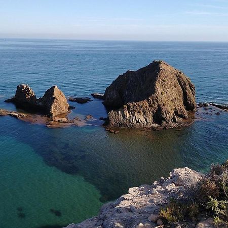 Adosado Playa, Geoda Y Aguilas Cerca, Con Barbacoa Y Piscina En San Juan De Los Terreros Exterior photo